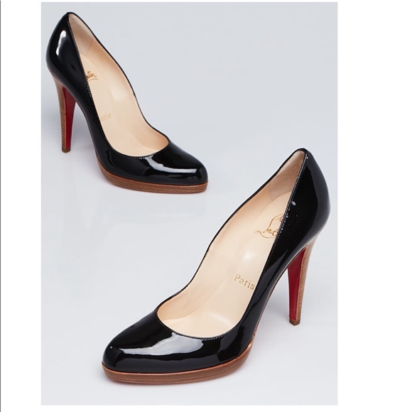 Christian Louboutin Shoes - Christian Louboutin Art Deco zip 868 heels shoes